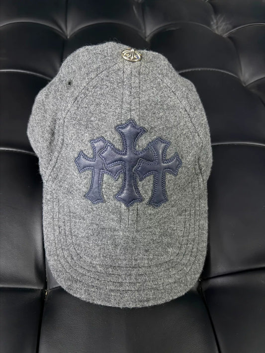 Chrome Hearts Cashmere Cross Baseball Hat