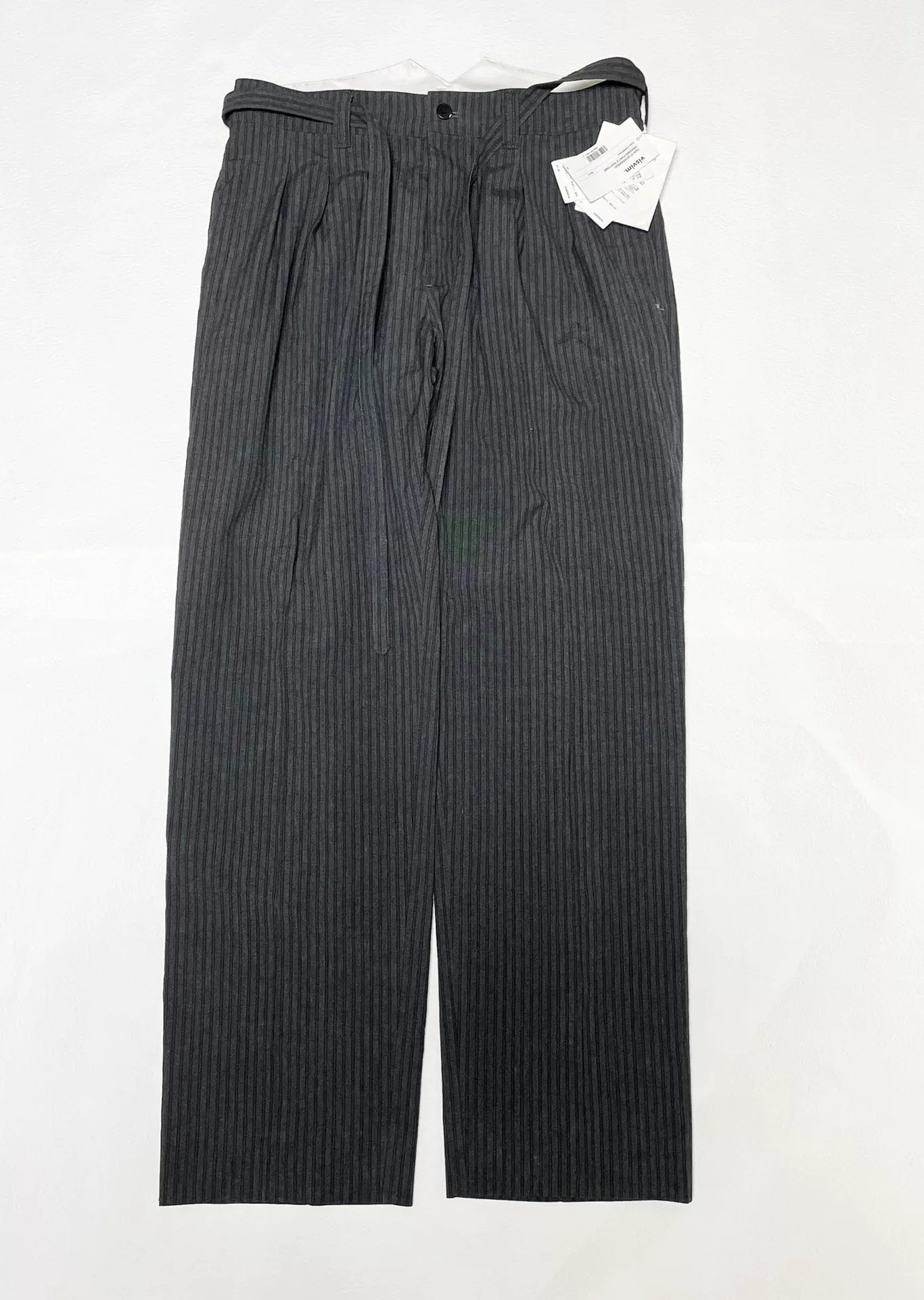 visvim hakama santome striped casual pants
