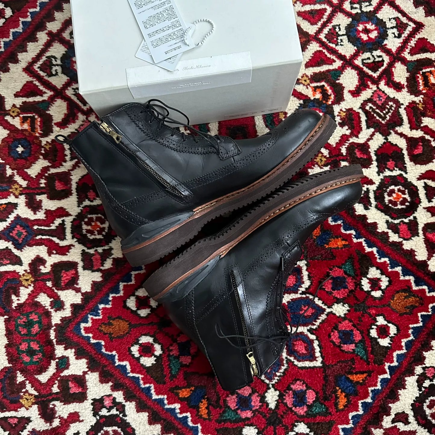 Visvim Patrician Folk Boots Size 9.5