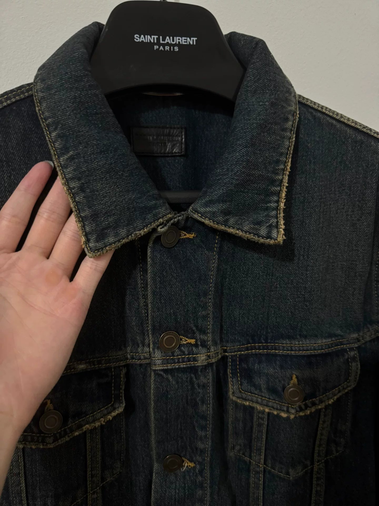 Vintage Saint Laurent Denim Jacket