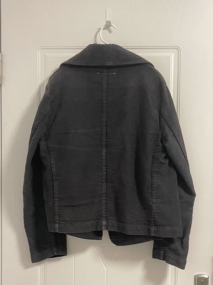 Maison Martin Margiela Navy Collar Jacket