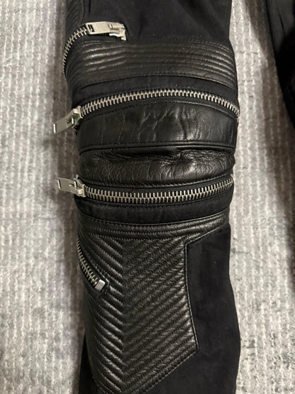 Saint Laurent D08 Black Biker Jeans