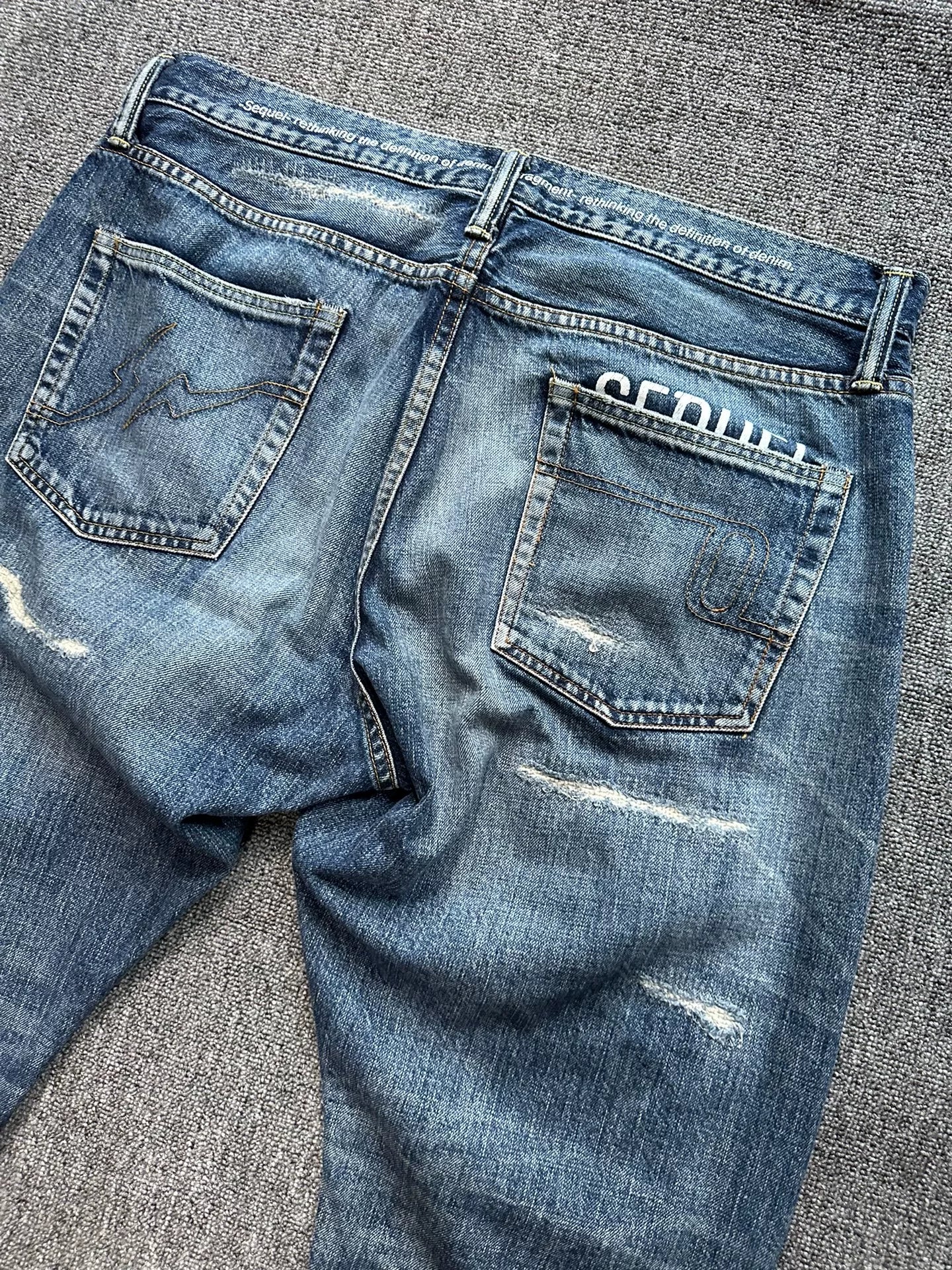 hiroshi fujiwara fragment design denim pants