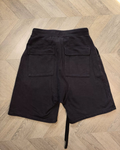 fear of god distressed shorts with belt