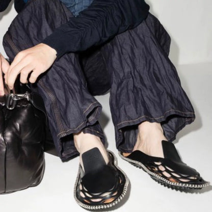 Maison Margiela Black Sandals Size 43