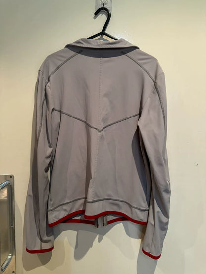 prada sport short jacket with red details