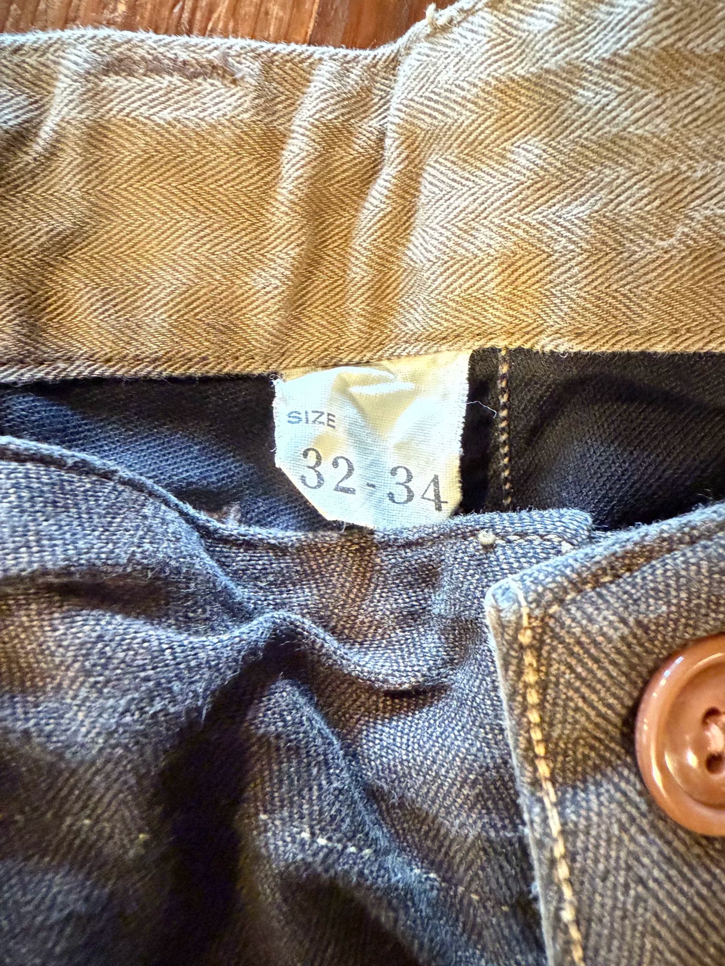 Freewheelers Olive Green Cargo Pants