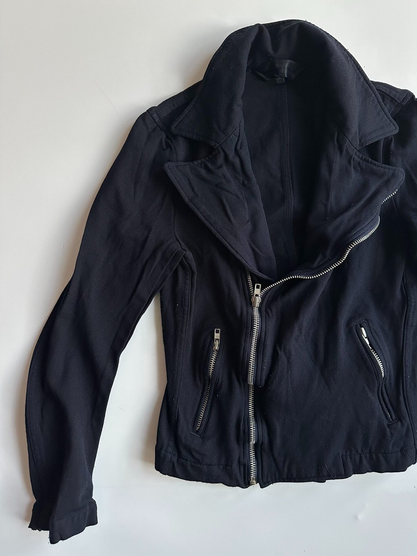 COMME DES GARCONS Wool Motorcycle Jacket