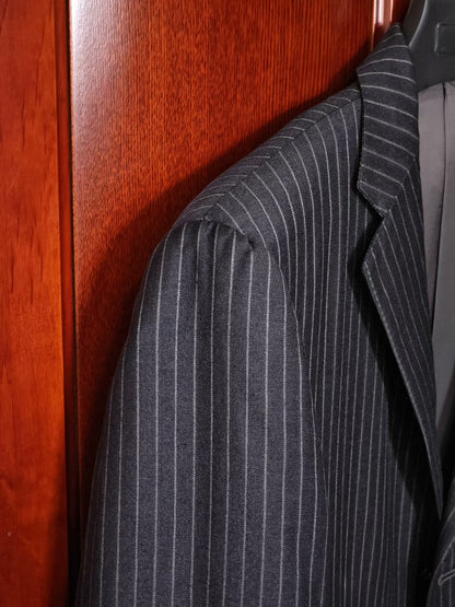 Zegna Italian Wool Linen Blend Suit