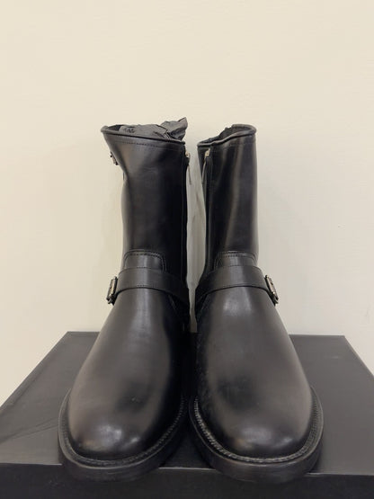 Saint Laurent Black Mid-Calf Boots