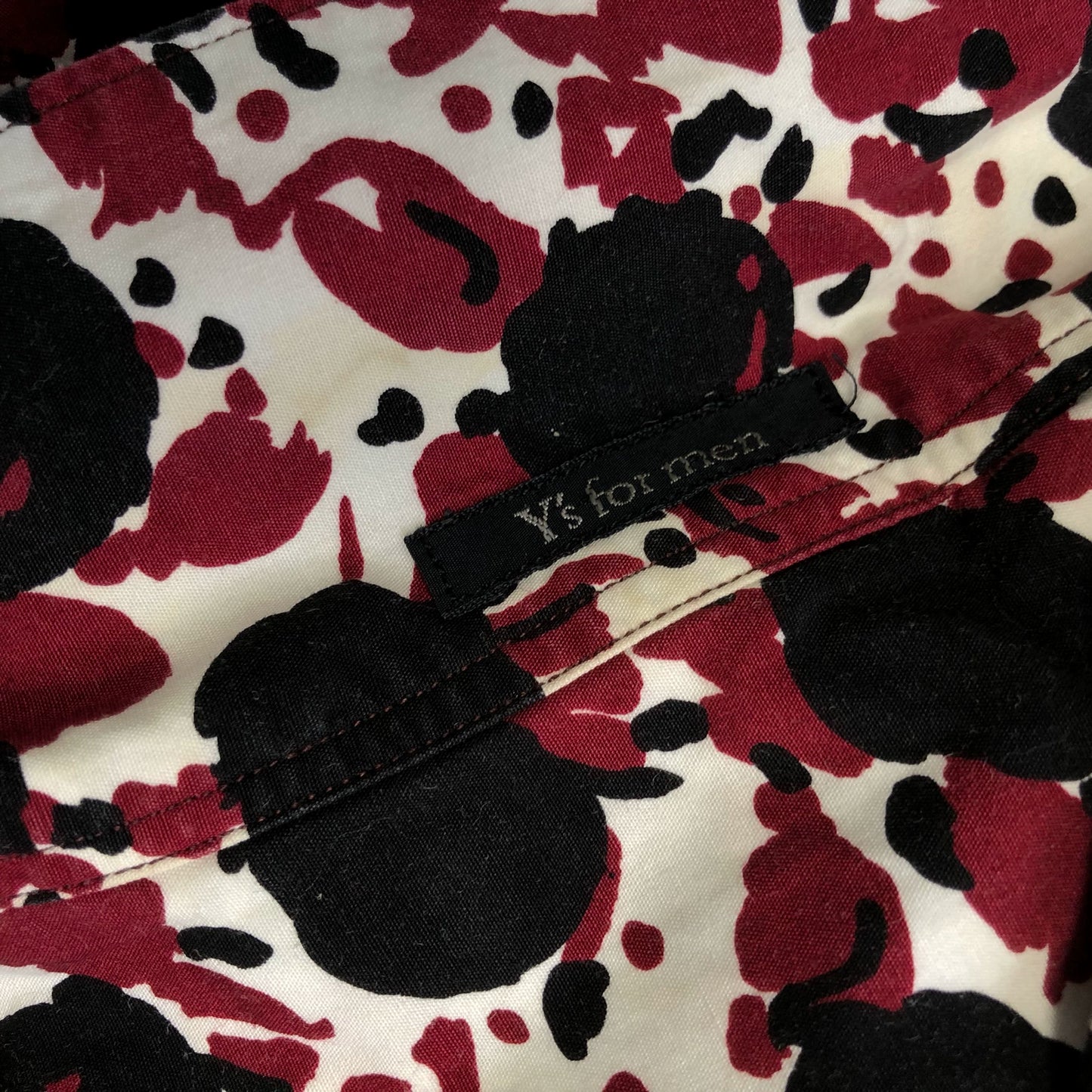 90s Yohji Yamamoto Floral Print Shirt