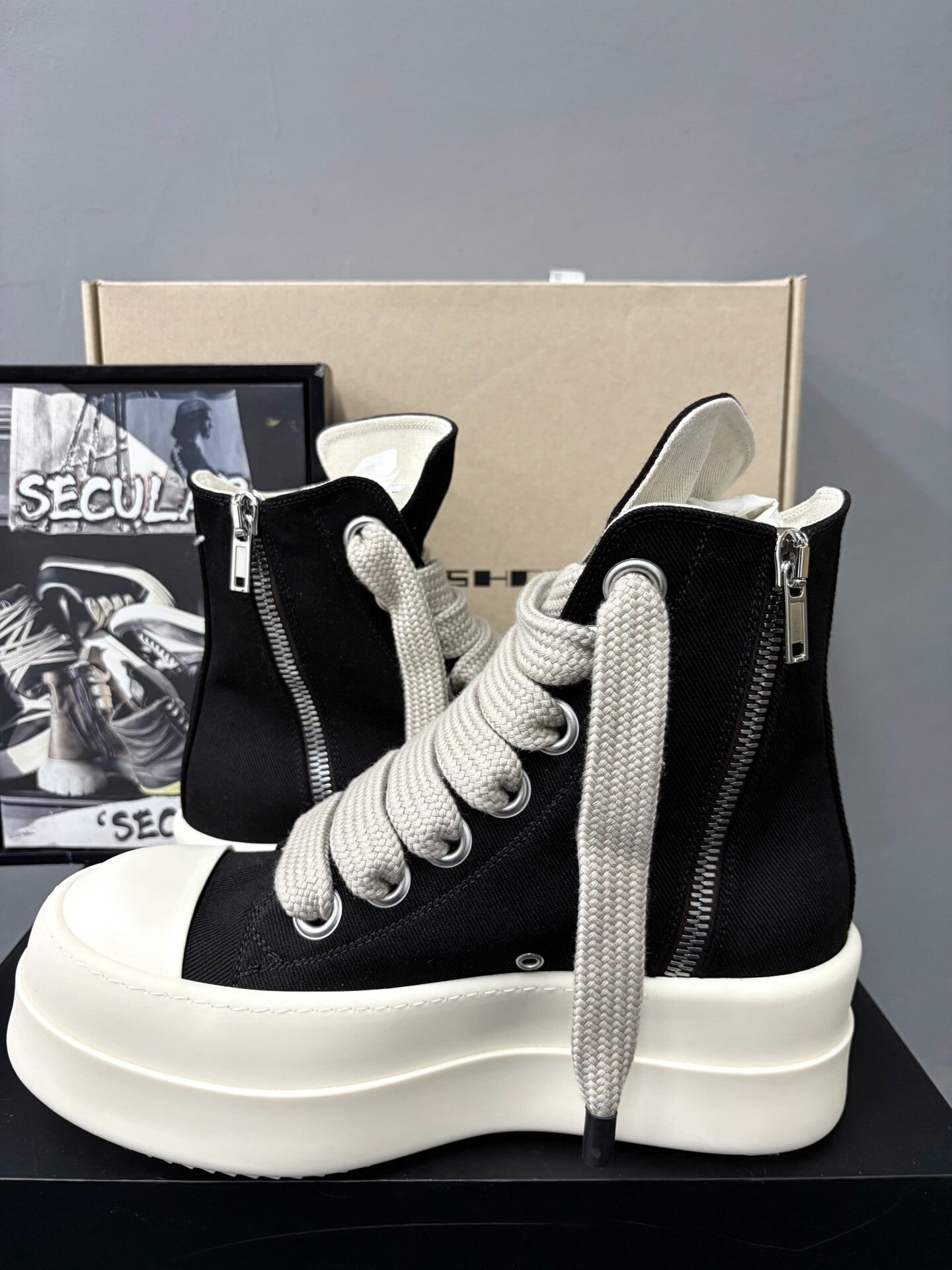 Rick Owens DRKSHDW Thick Sole Sneakers