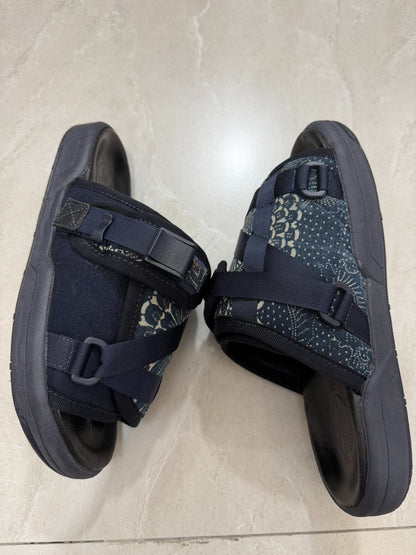 visvim christo indigo vibram sandals