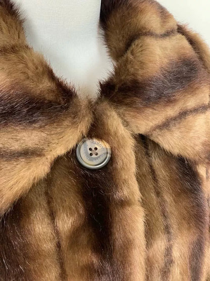 Ralph Lauren Vintage Faux Fur Coat