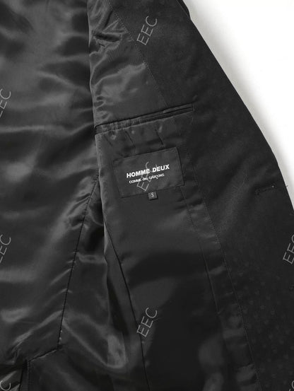 CDG Rei Kawakubo Black Wool Blazer