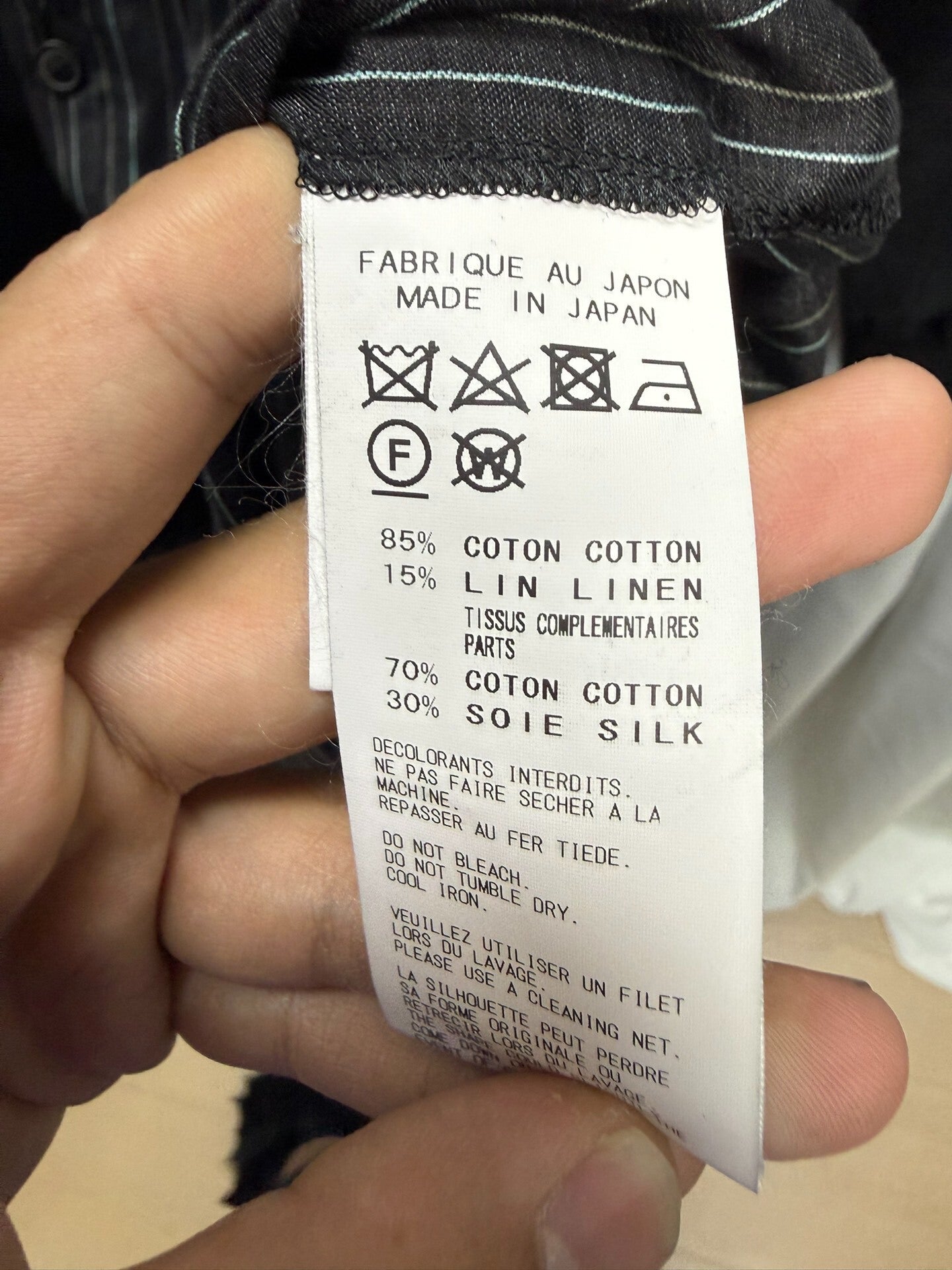 Yohji Yamamoto Pour Homme Double-Layer Coat
