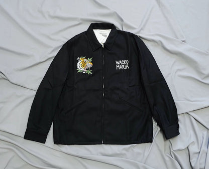 wacko maria tim lehi embroidered tiger jacket