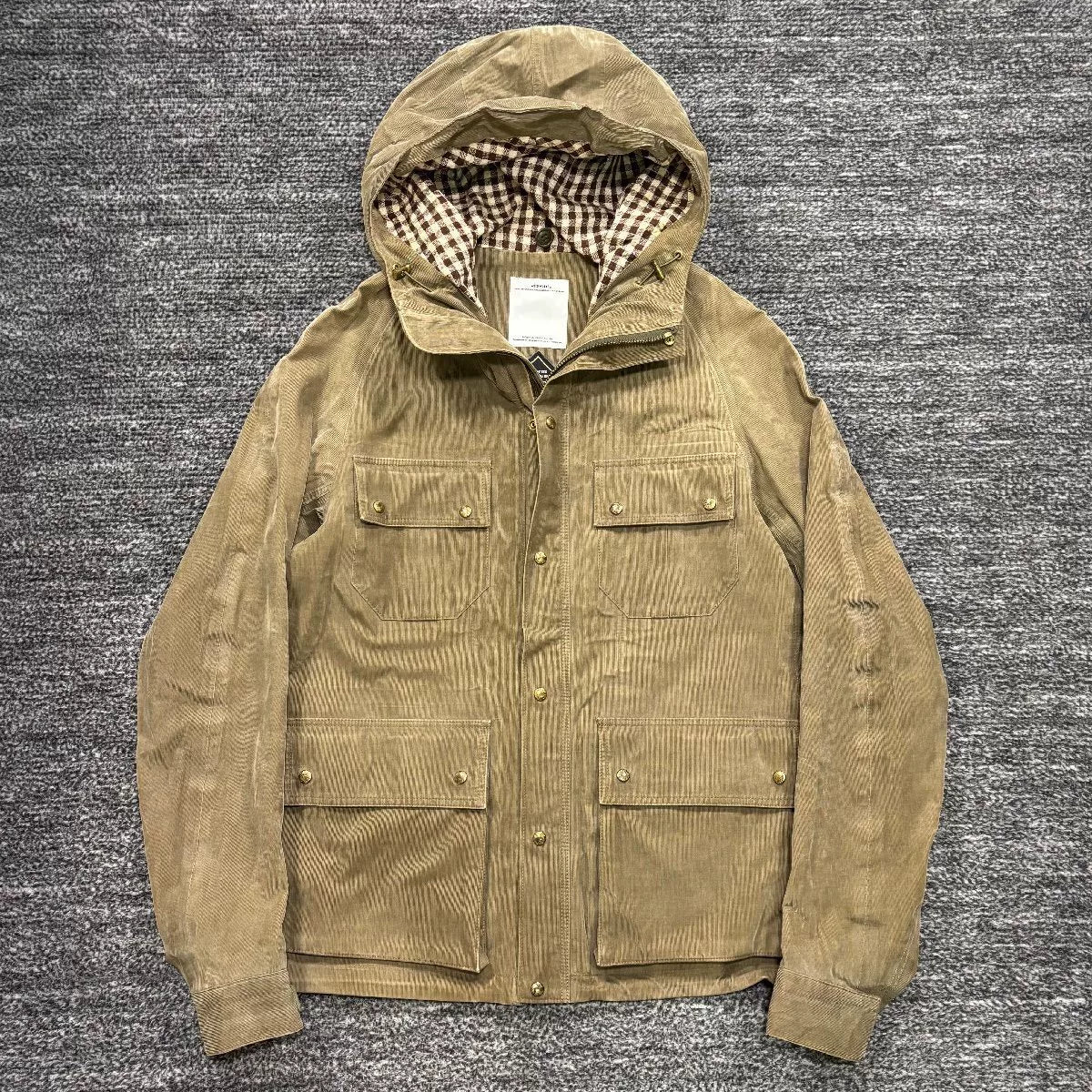 visvim 13aw TOTEM PARKA 3L CORDUROY