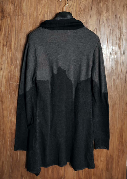 Yukio Mishima Black Knit Cardigan