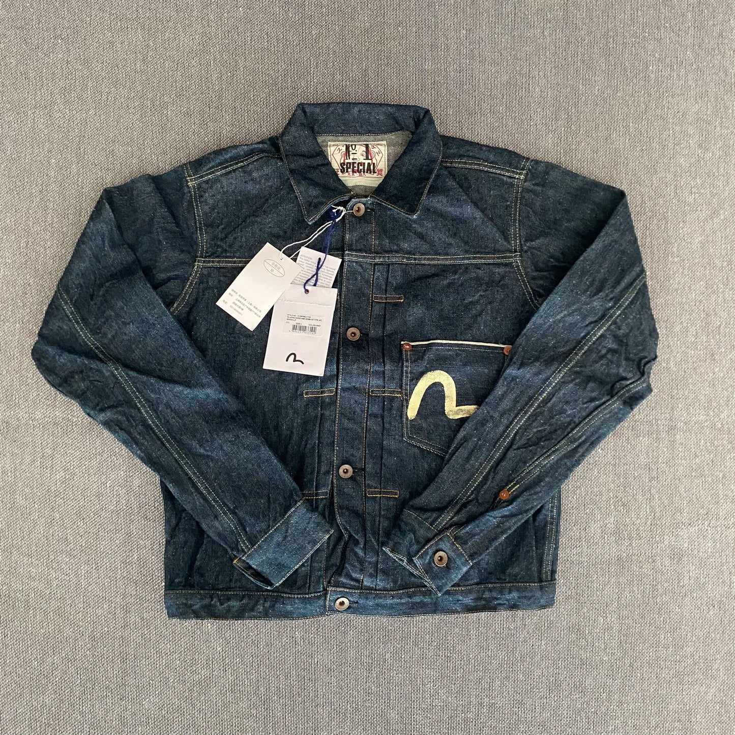 Evisu Private Stock Natural Dyed Denim Jacket