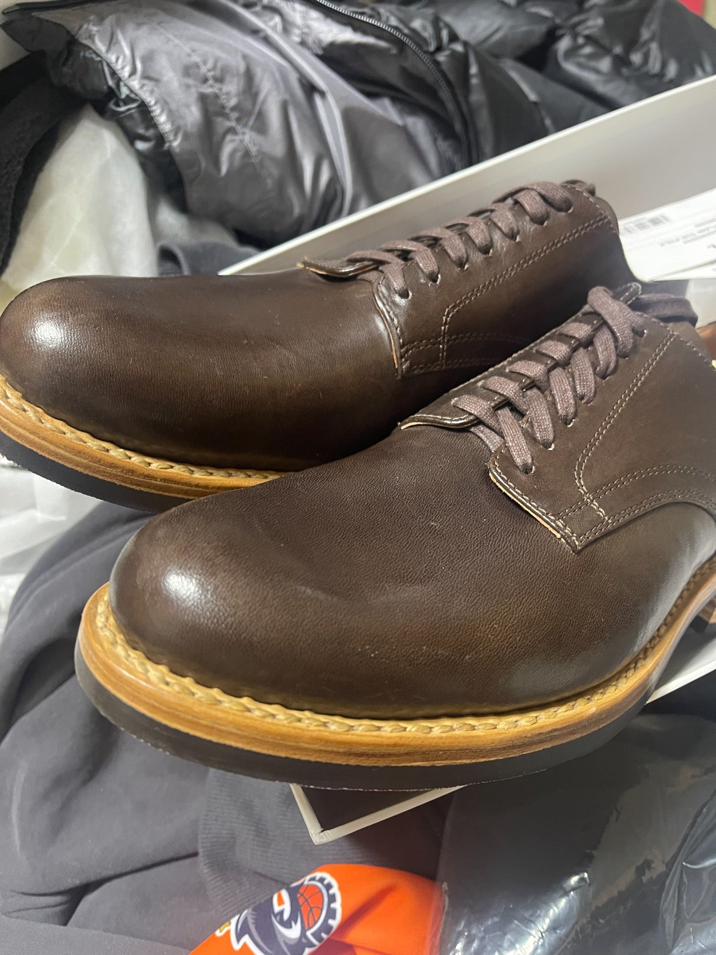 Visvim 24aw Galvin Plain Toe Folk