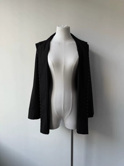 Yohji Yamamoto Y's Hook and Eye Shirt Jacket