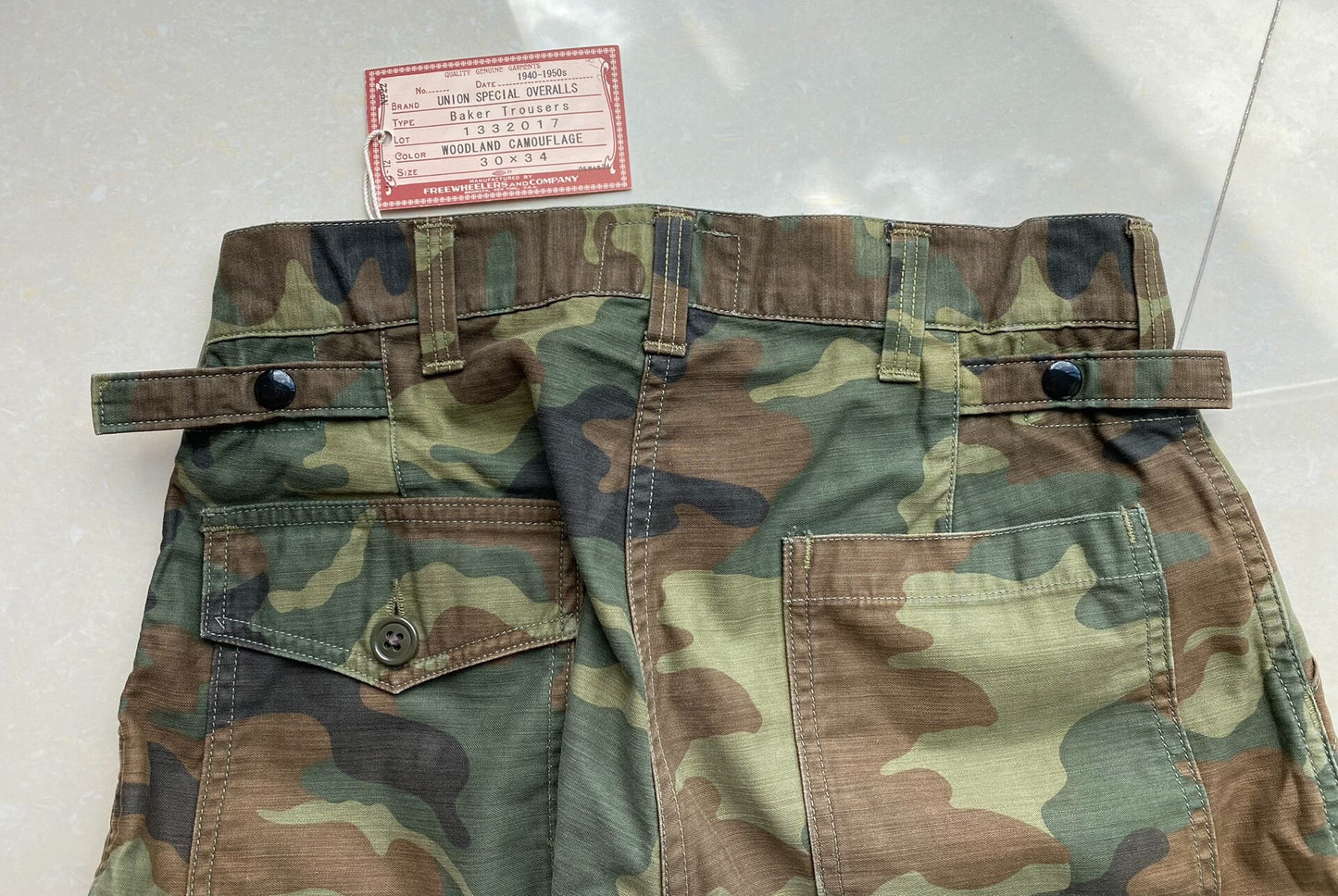 Camouflage Jungle Pants 30