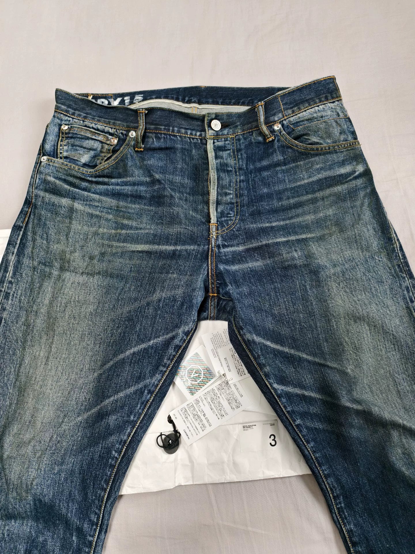 visvim dry15 21ss denim jeans