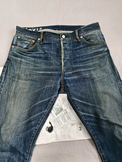 visvim dry15 21ss denim jeans