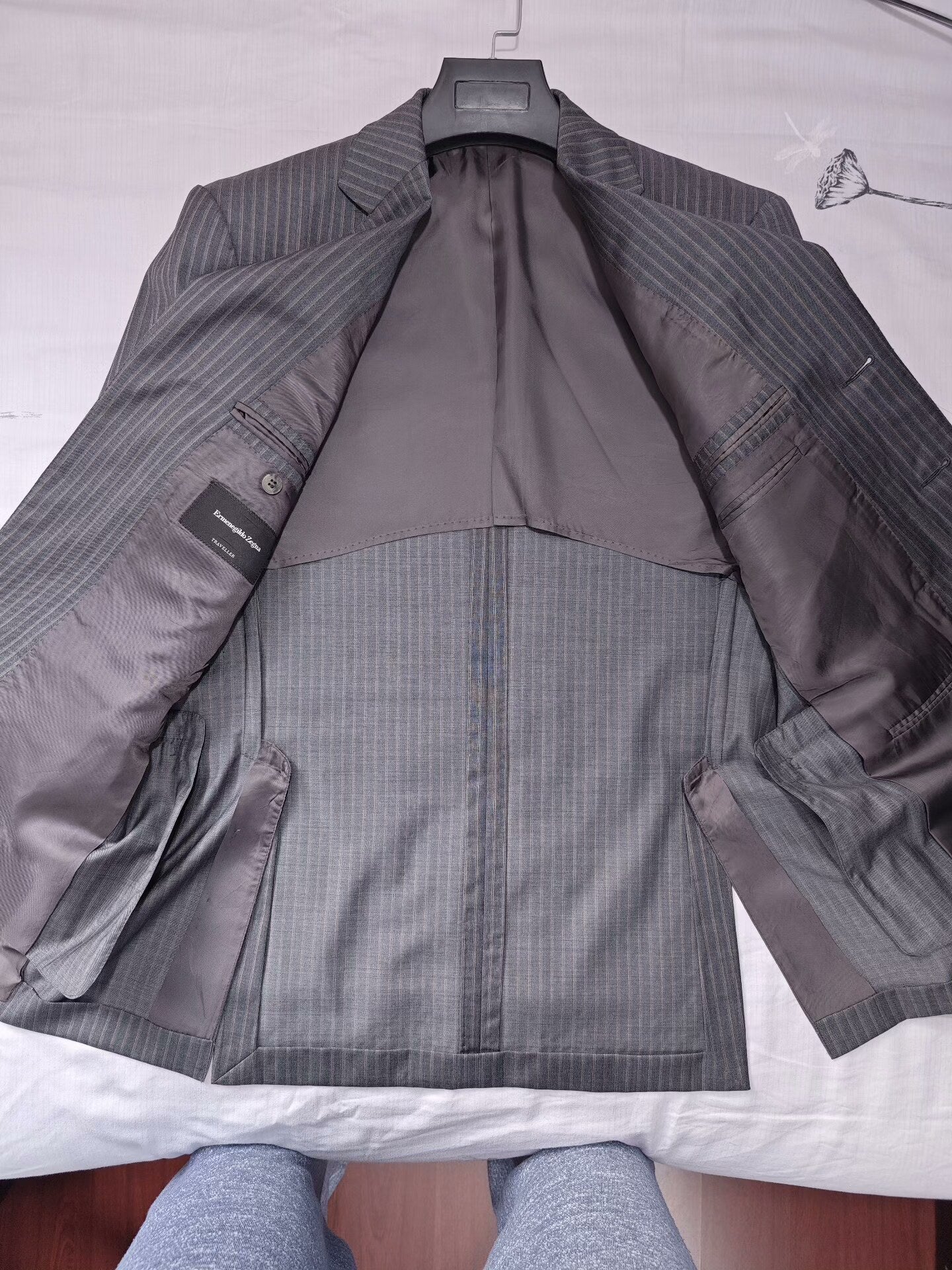 Zegna Wool Silk Linen Blazer