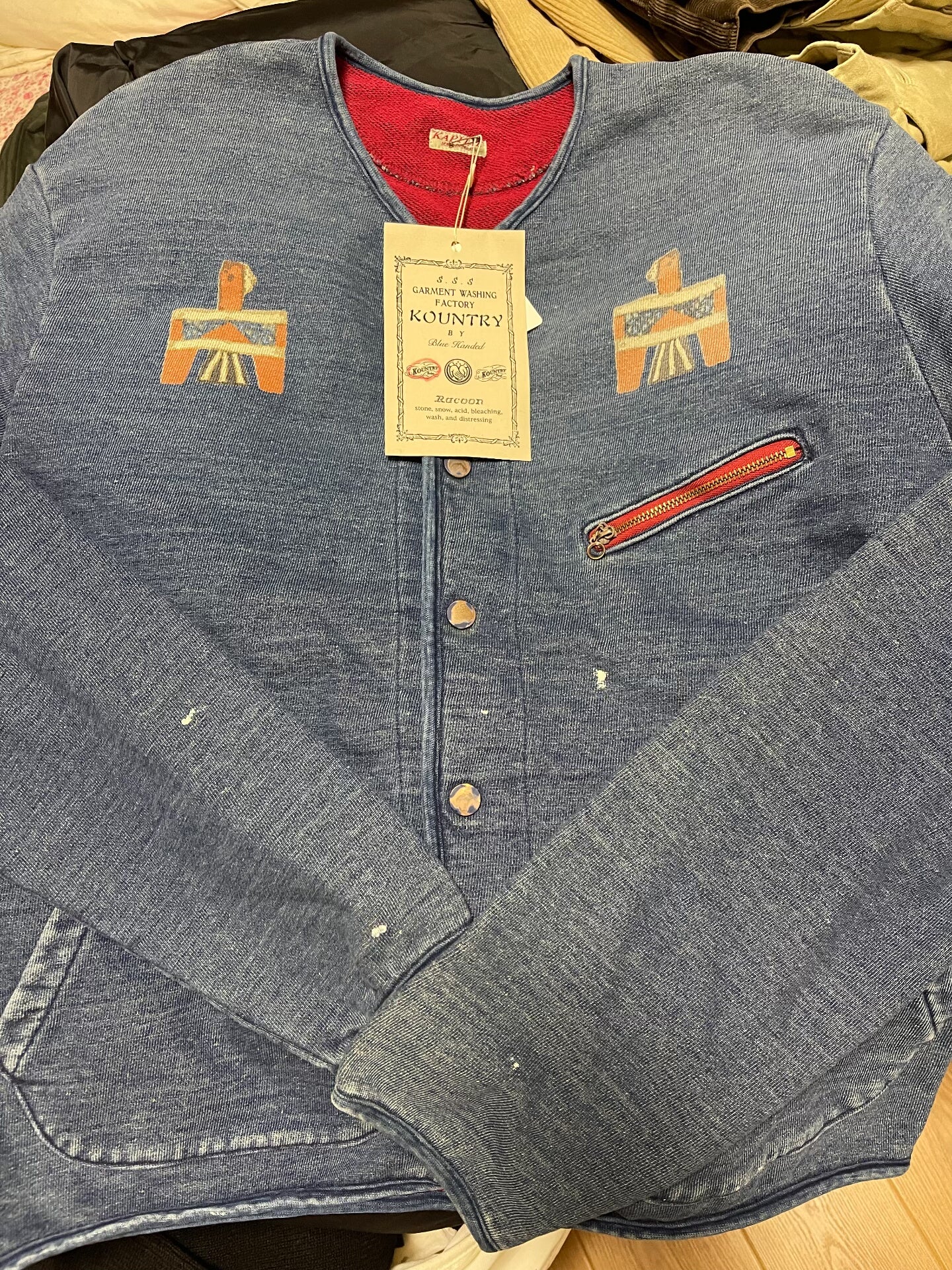 KAPITAL KOUNTRY VINTAGE INDIGO JKT