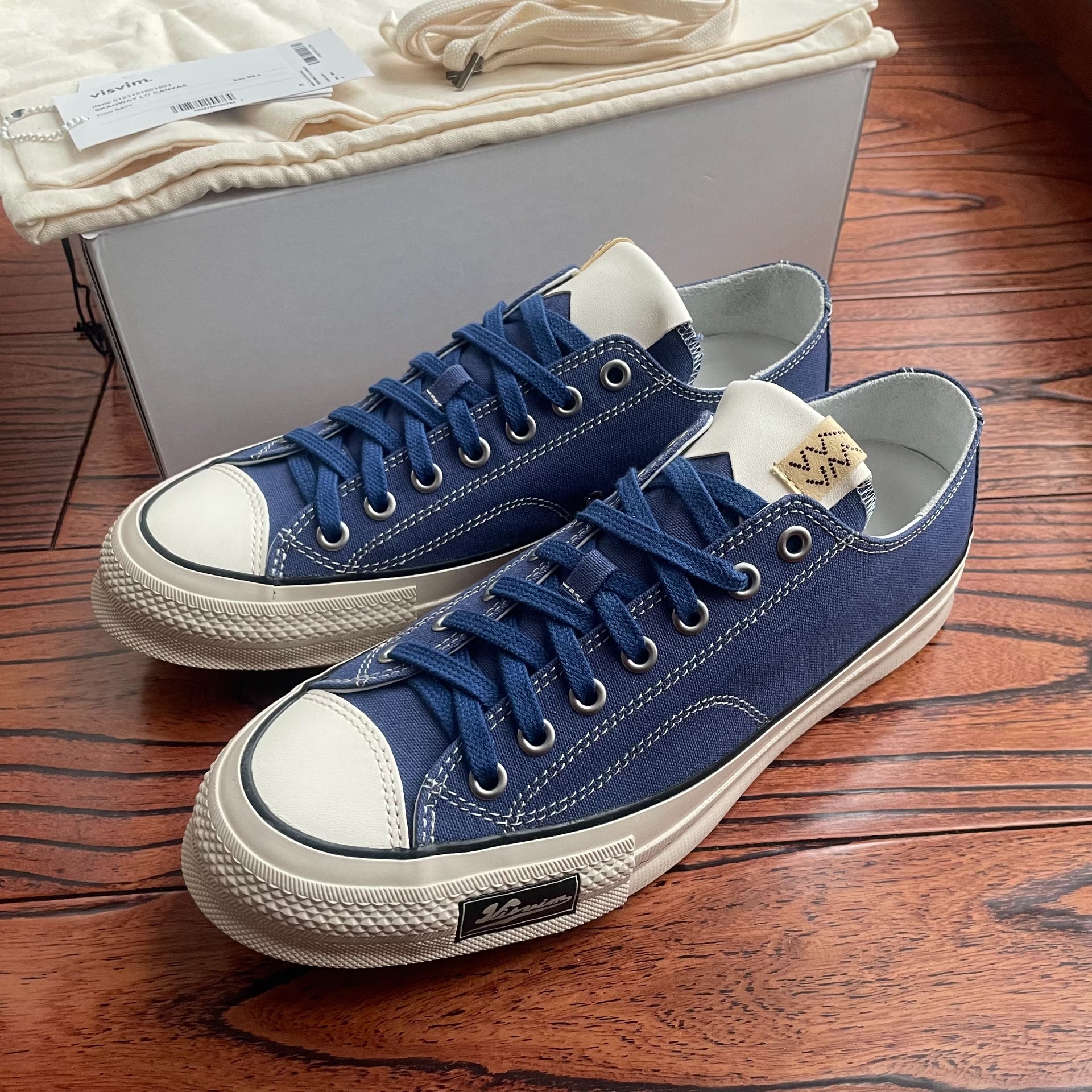 Visvim 23SS Skagway LO Canvas Shoes