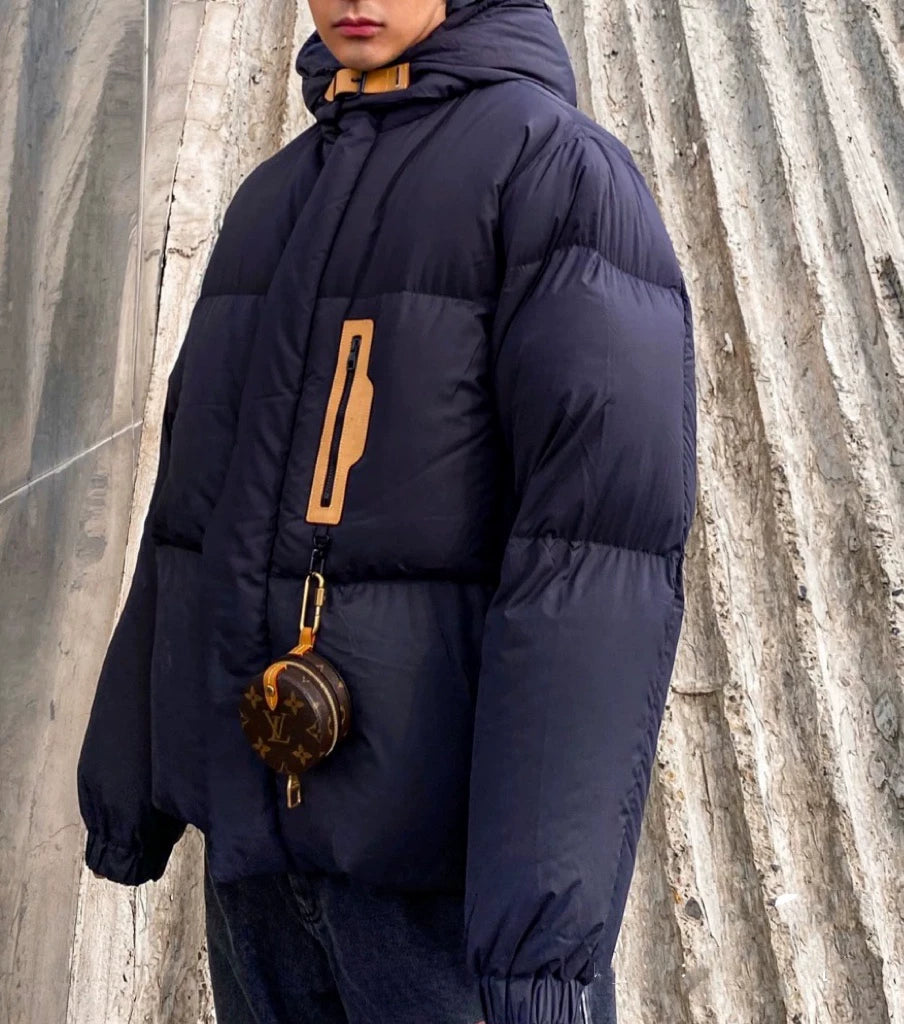 louis vuitton puffer jacket deep blue