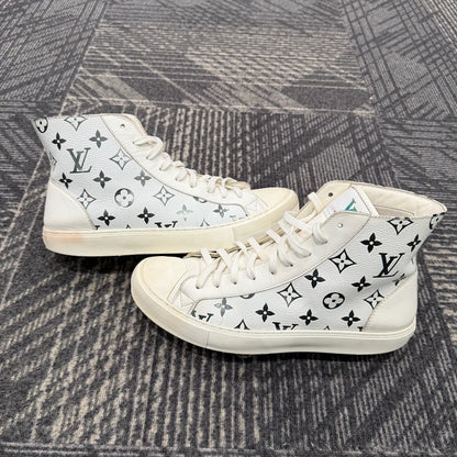 Louis Vuitton Monogram High-Top Sneakers