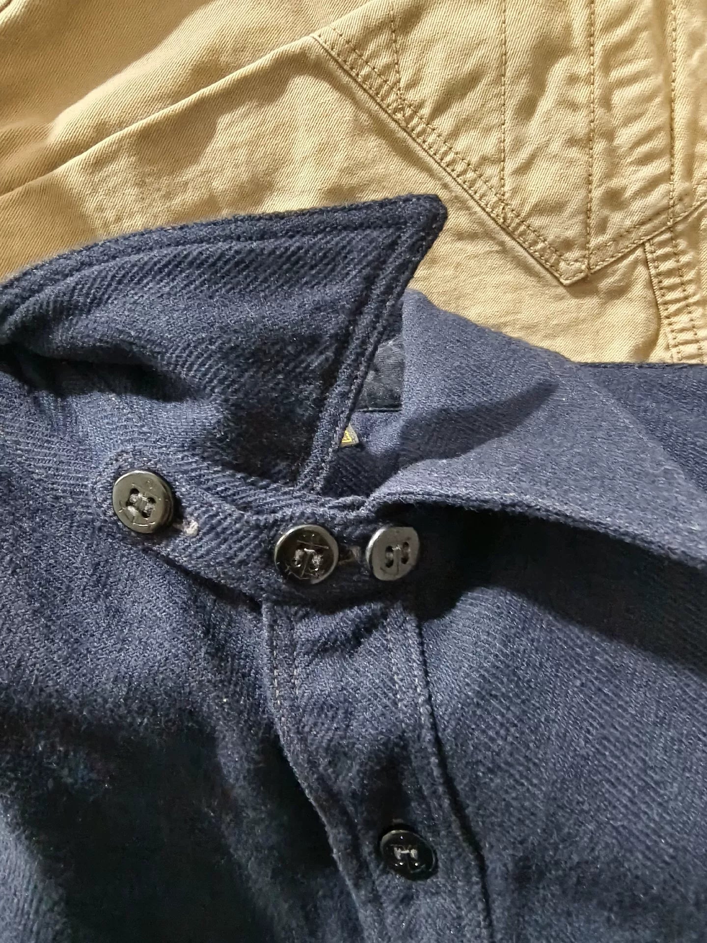 US Navy Officer Wool Shirt