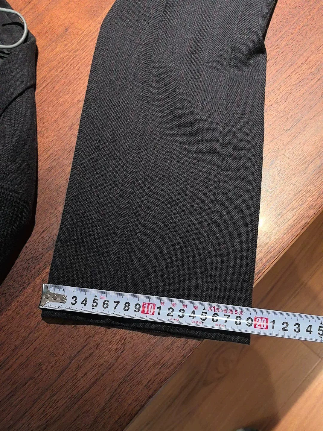 RAF SIMONS Black Wool Suit Set