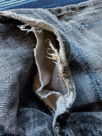 neighborhood anchor savage blue denim pants