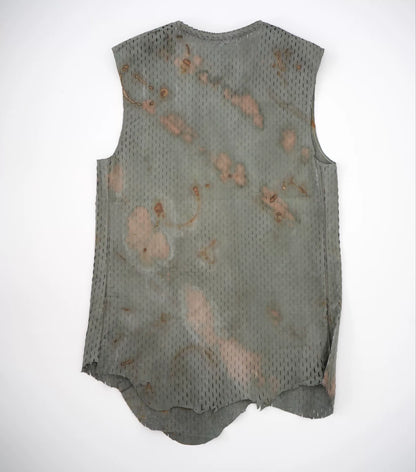 kangaroo leather sleeveless vest by carol christian poell