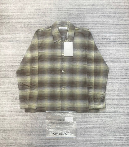 Our Legacy Murky Static Checkered Shirt