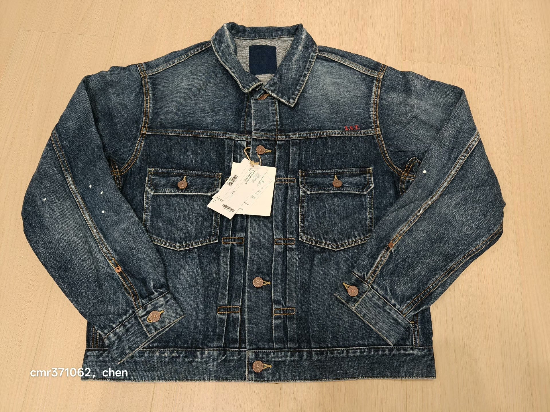 visvim 24 ICT 101 JKT DMGD