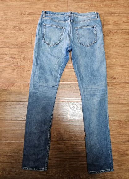 Saint Laurent Paris Light Blue Denim Jeans