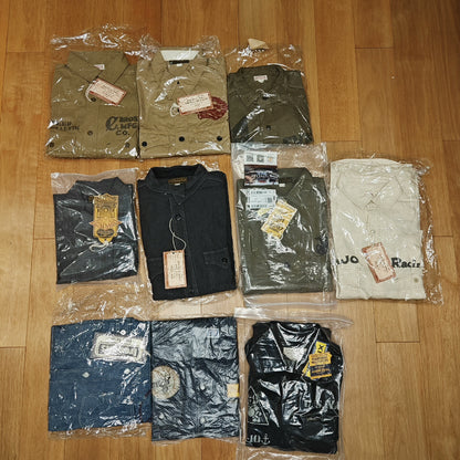 vintage Frontry Spec Olive Green Shirt