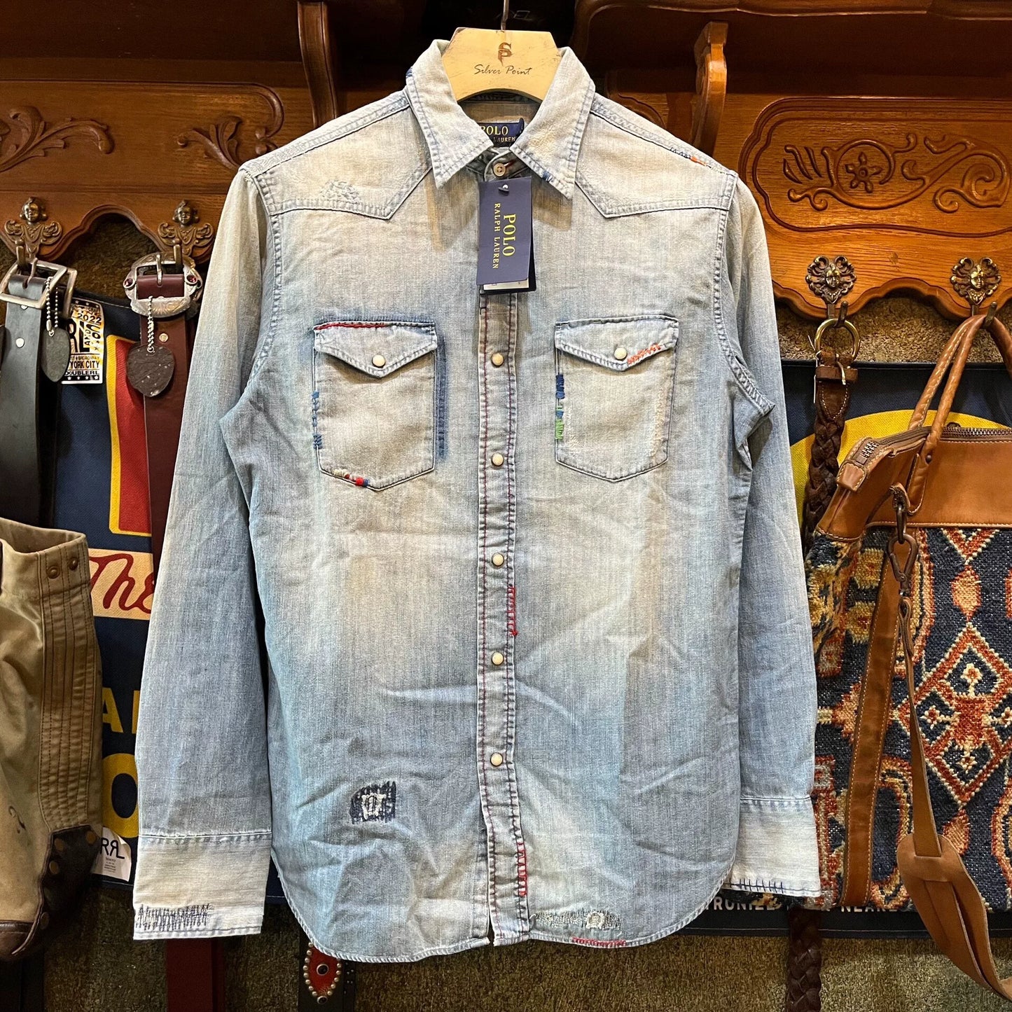 Double RL Ralph Lauren Embroidered Shirt