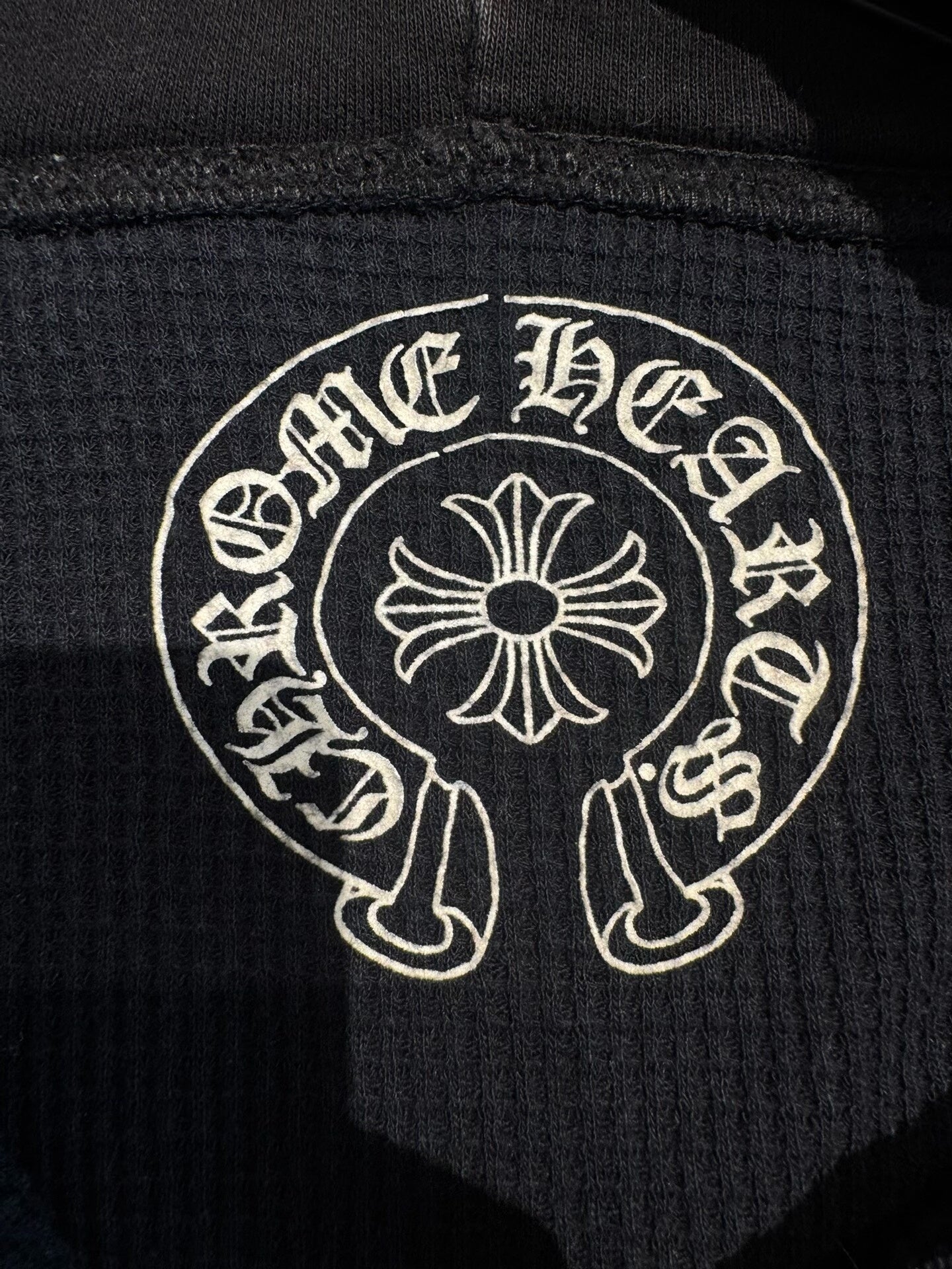 chrome hearts oversized red cross hoodie