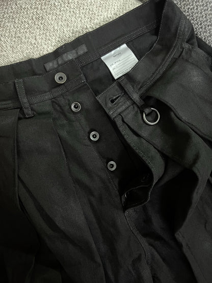 Julius 7 Coated Denim Pants