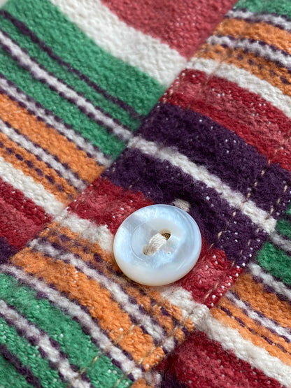 western style colorful shirt with details