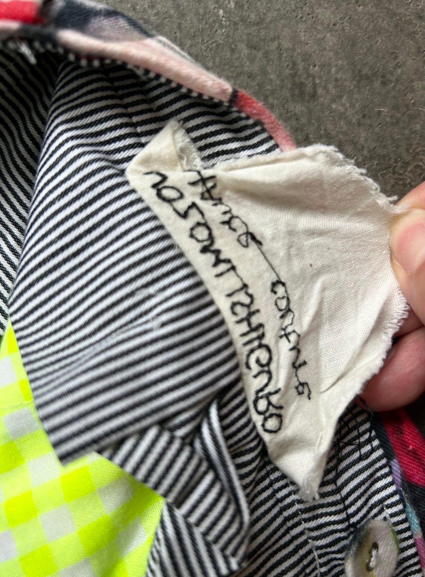 Nozomi Ishiguro Graffiti Print Long Pants