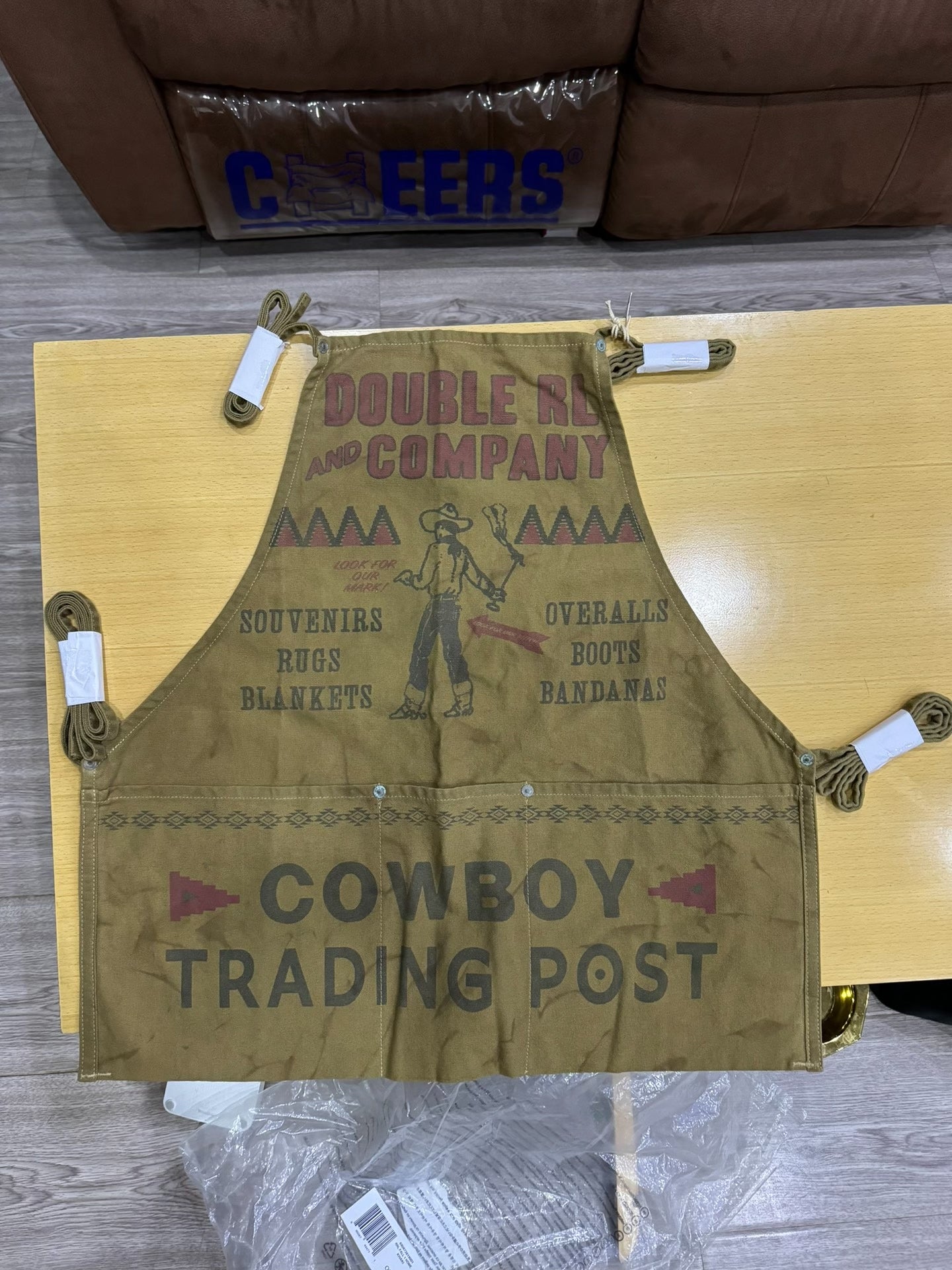 cowboy trading post apron by rrl