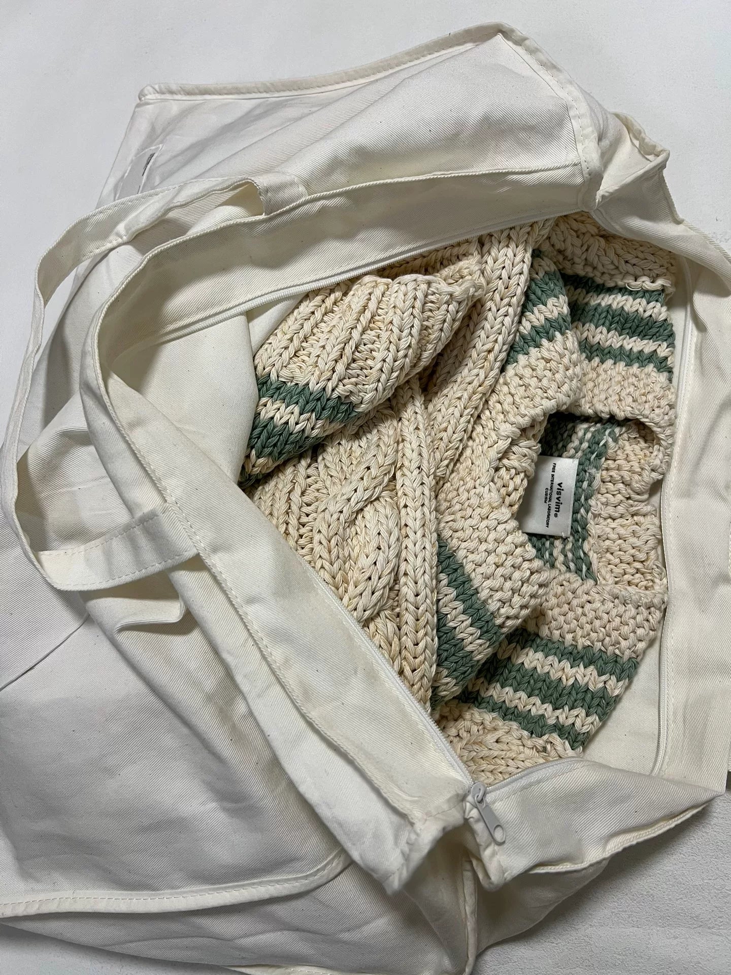 VISVIM 23SS V-COLLEGIUM HAND-KNIT