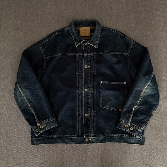 wool-lined denim jacket by Madness